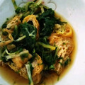 choco831's cooksnap of when they made 油揚げと水菜の小鉢.