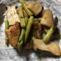 mamama☆'s cooksnap of when they made カジキとアスパラの生姜マヨ炒め.