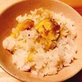 つきうき's cooksnap of when they made ＊ 簡単 ＊ 栗ごはん 〜自然な味〜.