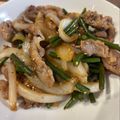 こまこま子's cooksnap of when they made 豚バラとにんにくの芽のスタミナ炒め.
