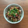 みぃちゃっ！'s cooksnap of when they made カリカリ豚ともやしのねぎソース.
