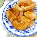 〜みみ〜's cooksnap of when they made 車麩のはちみつ照り焼き。.