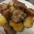 ポメちょん's cooksnap of when they made 新じゃがと鶏肉の甘照り煮.
