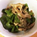 らいら03's cooksnap of when they made 豚肉とピーマンのオイスターソース炒め.