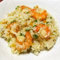 ともこキッチン's cooksnap of when they made 簡単な炊飯器で作った海老ピラフ.