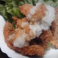 メタボーママ's cooksnap of when they made さっぱり★大根おろしのせアジフライ♪.