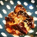 ﾏﾕｺｺ's cooksnap of when they made なすの赤梅酢と梅干の紫蒸し煮.