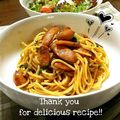 Qchoco's cooksnap of when they made 楽々〜♡大葉入り♪冷製ナポリタン.