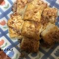 働く女子の台所's cooksnap of when they made 残り豆腐の胡麻油炒め鰹節添え.
