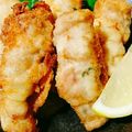 オラの台所's cooksnap of when they made 卵を使わない☆豚の肉巻き揚げ.
