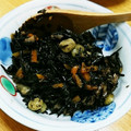 くまちーこ's cooksnap of when they made ひじきの煮付け♡今が旬の枝豆と.