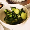 うぅこちゃん's cooksnap of when they made キュウリの漬物、簡単ゴマ油敢え.