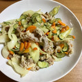 chi−ちゃん's cooksnap of when they made きゅうりの風変り炒め（塩麹・粒マスタード.