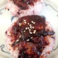 きっちゃん☆410's cooksnap of when they made １６穀米でみそおにぎり☆.