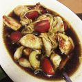 クロ８５'s cooksnap of when they made 【栄養士直伝】鶏胸肉で絶品から揚げ南蛮漬.