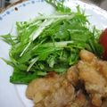 春小町's cooksnap of when they made 和えるだけ♪水菜のナムル.