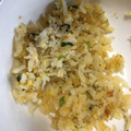 そうたん♡こうたん's cooksnap of when they made 簡単 しらすとしそのチャーハン.