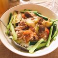 なぎさ▽▲'s cooksnap of when they made トロトロなすと豚のトマト丼.