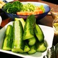 cocoりえ's cooksnap of when they made 簡単！きゅうり１本漬け 梅昆布茶.