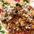 masu2's cooksnap of when they made *夏にさっぱり茗荷と大葉の和風炒飯*.