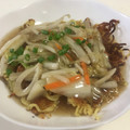 papikun's cooksnap of when they made 簡単！白菜とちくわのあんかけ焼きそば.