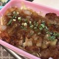 あむぅ's cooksnap of when they made スタミナ満点☆豚テキ丼.