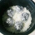 おまめちゃん♥️'s cooksnap of when they made シンプルで簡単！炊飯器でゆで卵.