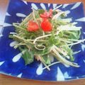 駿のすけ's cooksnap of when they made 水菜の和風ツナクリームサラダ.