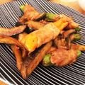 静か流's cooksnap of when they made ししとう豚バラ巻き.