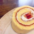 AO°'s cooksnap of when they made ふわんフワン❀紅茶のロールシフォンケーキ.