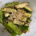 すだっちちー's cooksnap of when they made 居酒屋再現メニュー♡ピリ辛おかかキュウリ.