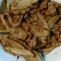 よっちゃんもち★'s cooksnap of when they made 豚肉とごぼうの時雨煮.