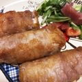 ここぶーママ's cooksnap of when they made 豚バラ肉の厚揚げ巻き♪。.