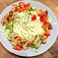 ティナちん♡'s cooksnap of when they made アレンジ夏野菜バジル素麺DEカッペリーニ.