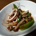 t375's cooksnap of when they made イカとピーマン炒めもの.