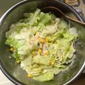 クックJHLDCB☆'s cooksnap of when they made 大根とコーンとレタスのサラダ.