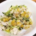 卵せんべい's cooksnap of when they made 子供も大好き！ 簡単ささみサラダ.