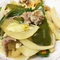 卵せんべい's cooksnap of when they made 豚こまで♪しょうが焼き風 肉野菜炒め.