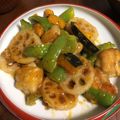 みさをっち's cooksnap of when they made 蓮根と鳥肉の甘酢炒め.