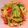 Cook★Robin's cooksnap of when they made 豚バラと小松菜の彩り甘味噌炒め.