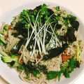 Haika☆'s cooksnap of when they made 冷やしそば　とろろ昆布と納豆のせ.