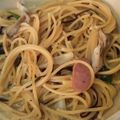 CoffeeCoco's cooksnap of when they made フライパンひとつでパスタ♫こっくりきな粉.