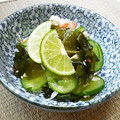 卯月のうさぎ２０１４'s cooksnap of when they made 酢しょうが＆丸ごとスダチde酢の物.
