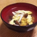 ぽめchan's cooksnap of when they made フワフワ卵としめじのお吸い物♪.