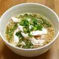 chou*'s cooksnap of when they made 蒸し鶏の冷やし茶漬け.