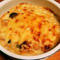 emily1022's cooksnap of when they made エリンギと長ネギのWチーズグラタン.