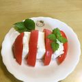 ゆきだるま〜's cooksnap of when they made 塩麹豆腐とトマトの和風カプレーゼ.