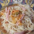にこちゃん大王なう's cooksnap of when they made うちの夏バテ防止そうめん.