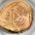 やんしゅ's cooksnap of when they made 豆腐>強力粉♡ヘルシーむっちりパンケーキ.
