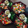 たまご母さん's cooksnap of when they made 彩り鮮やか牛肉のちらし寿司.
